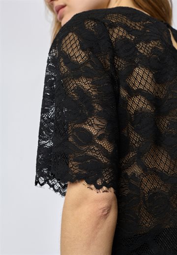 Co\' Couture - Lanny Lace Blouse - Black